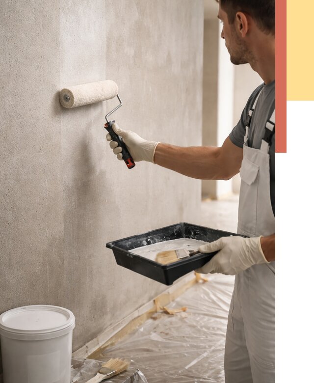 Грунтовка стен в Новороссийске от 2246 руб. м2 — быстро, недорого, с материалом | ОТДЕЛОЧНИК-Нвр