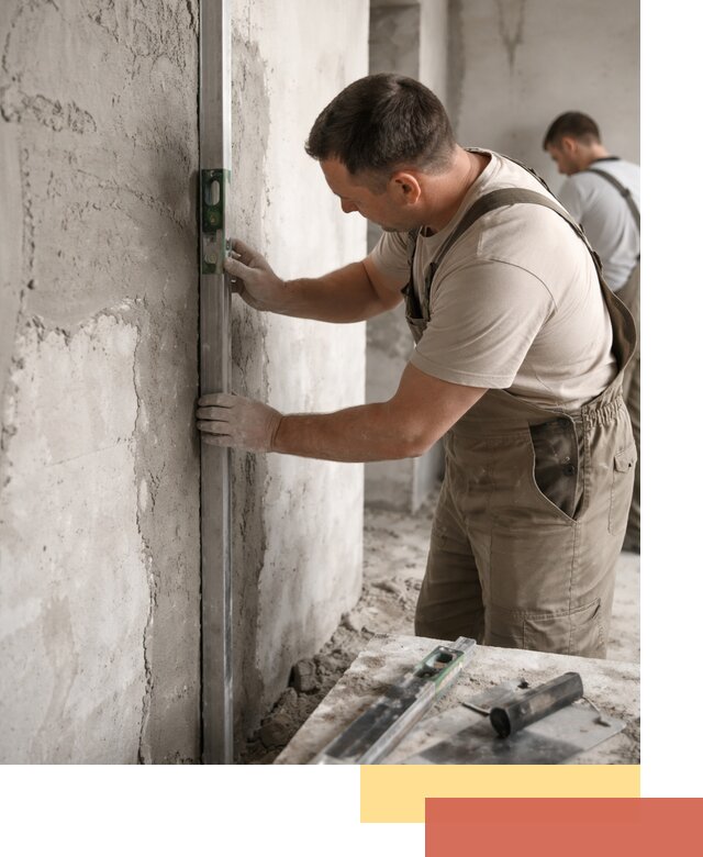 Установка штукатурных маяков в Новороссийске с гарантией качества