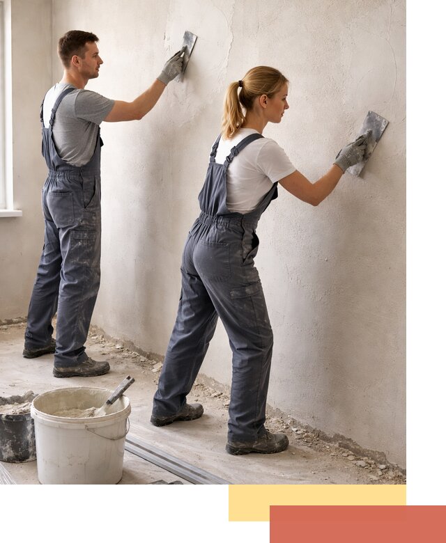 Штукатурка стен под обои в Новороссийске профессионально и быстро