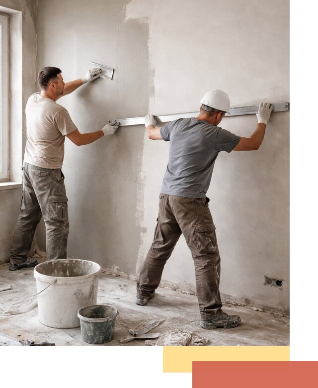 Штукатурка стен под покраску в Новороссийске качественно и быстро