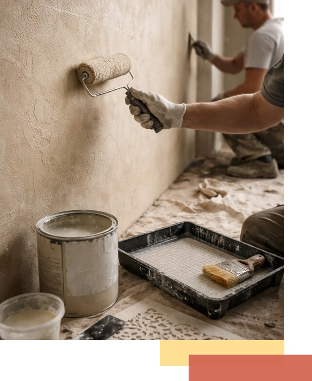 Лессирующая краска для декоративной отделки в Новороссийске