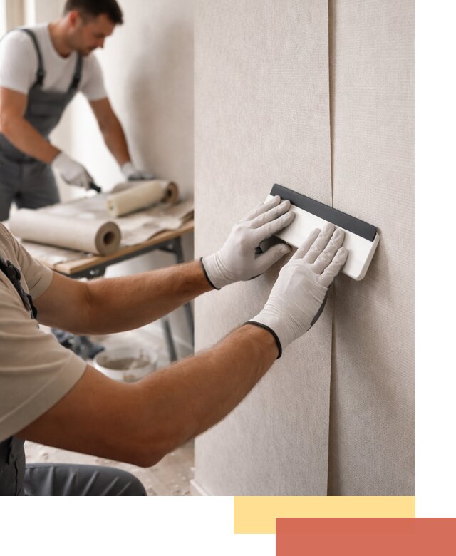 Поклейка обоев под покраску в Новороссийске профессионально и быстро