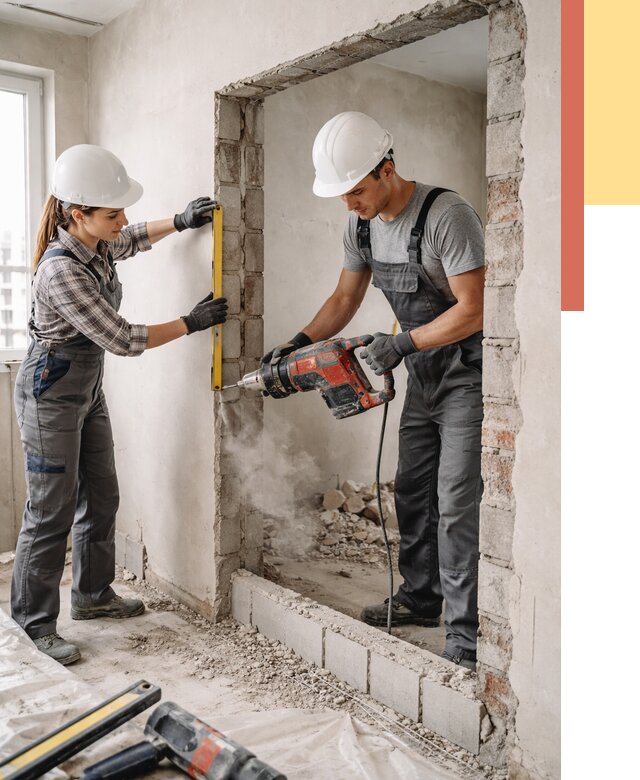 Создание проемов в стенах в Новороссийске от 6635 руб. — алмазная резка и расширение | ОТДЕЛОЧНИК-Нвр