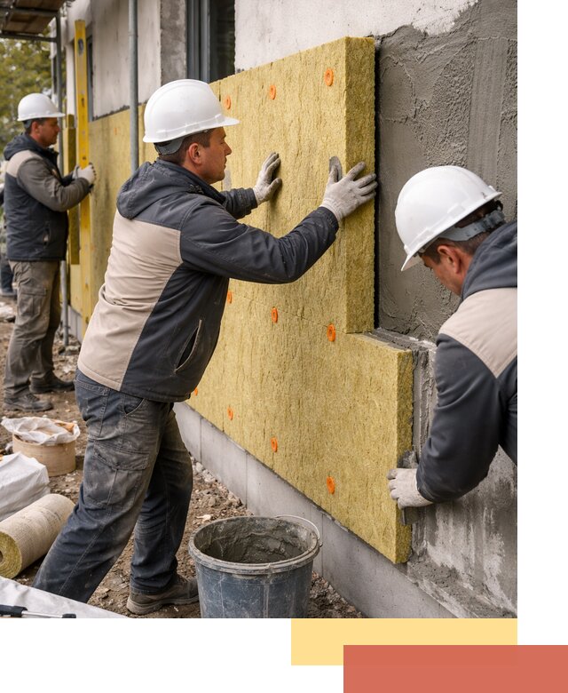 Утепление стен минватой в Новороссийске — тепло и звукоизоляция