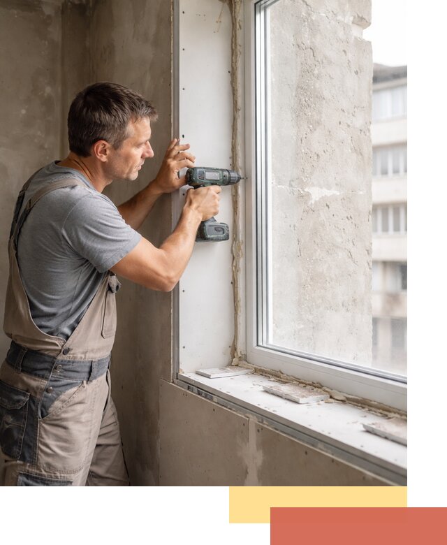 Монтаж гипсокартонных откосов в Новороссийске под ключ