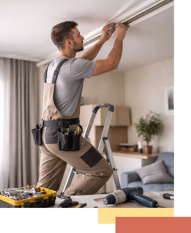 Ремонт натяжных потолков в Новороссийске — качественно и оперативно