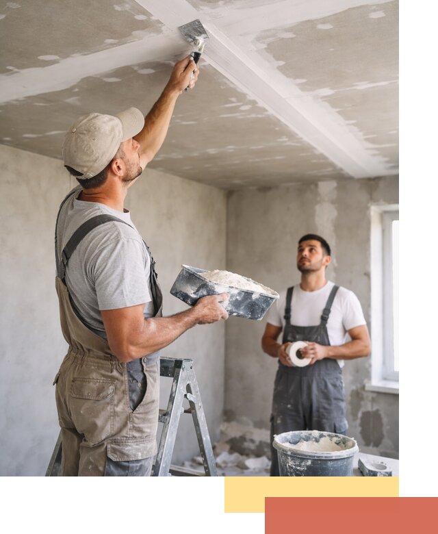 Обработка швов потолка ГКЛ в Новороссийске: качественная заделка и шпатлевка